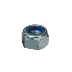 M10 Nyloc Nuts Type 'T' Zinc Plated (Pack of 50) [Grade 6]